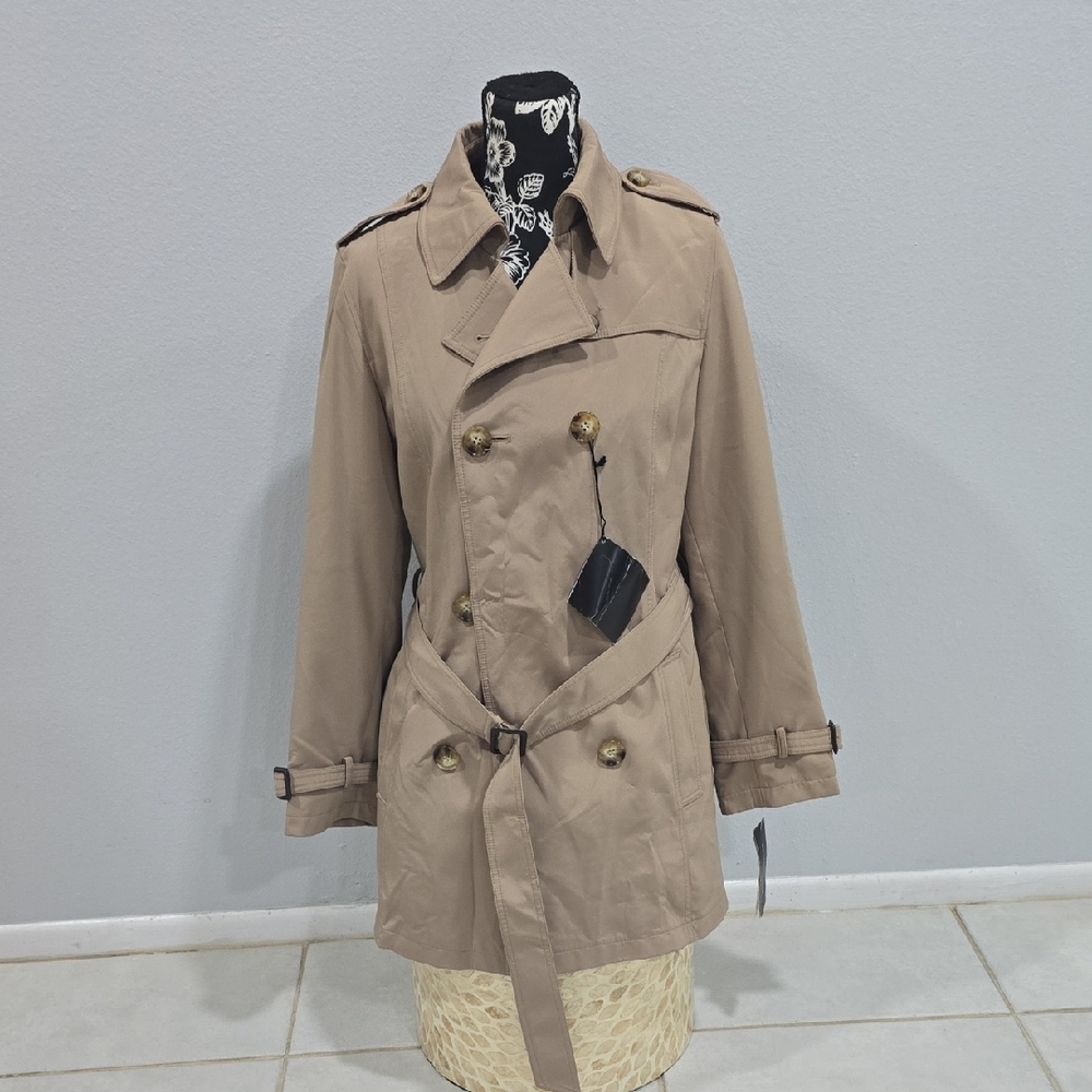 Jones New York Beige Trench Coat